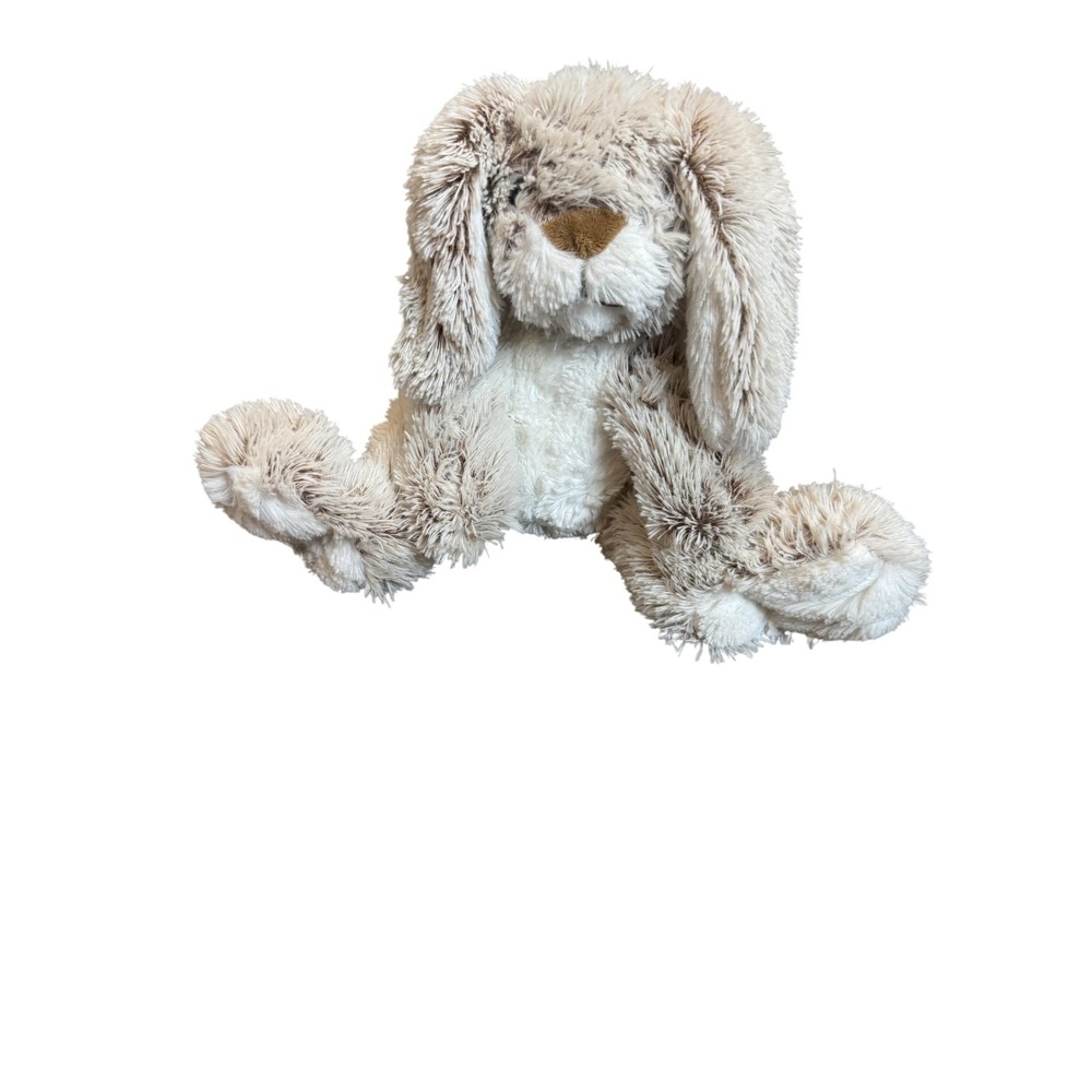 Melissa & Doug Burrow Bunny Plush Stuffed Animal Tan‎ Cream Rabbit Medium Toy